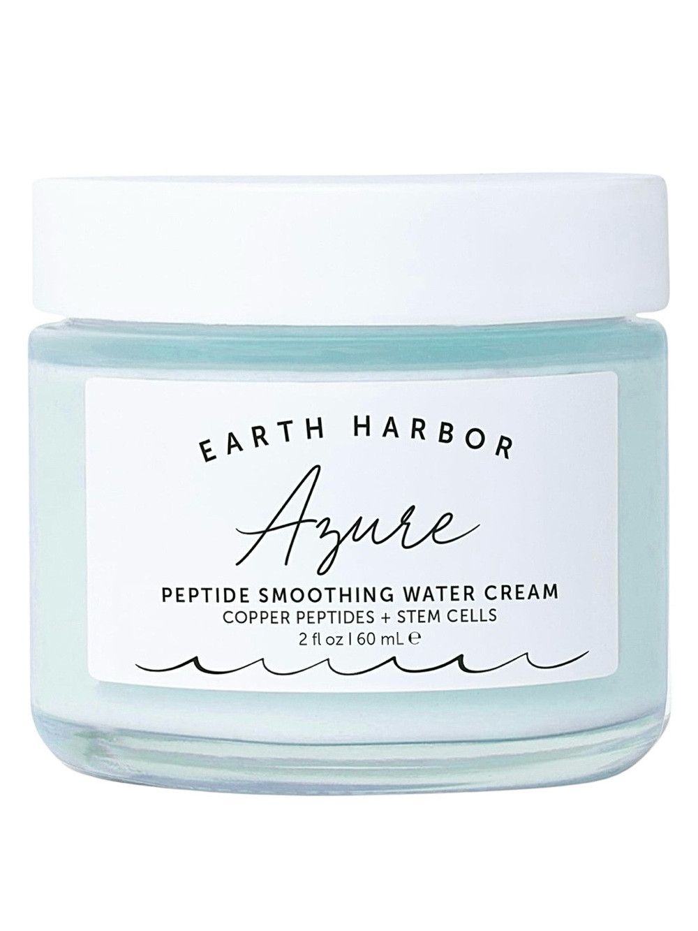 Earth Harbor Azure Peptide Smoothing Water Cream 2oz